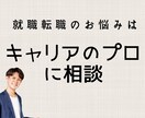 就職・転職相談　キャリアコンサルティングやります 今までに1500人以上の経営者・人事担当者との対話経験あり！ イメージ1
