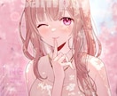 SNSアイコンや一枚絵、立ち絵などを制作作成します かわいい女の子からかっこいい男の子まで イメージ1