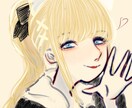 メンヘラや姫カット地雷系アイコンや似顔絵等描きます SNSのアイコン等で見栄えのある絵をお描きします。 イメージ6