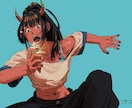 歌ってみたやオリジナルMV用イラスト描きます ボカロP様や歌ってみた動画を創りたい方へ イメージ3