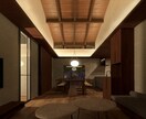 現役一級建築士が住宅の内観CGパースを作成します 現役一級建築士が作成するパースにより、おもいをかたちにします イメージ4