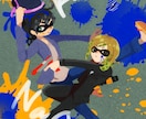 最近流行り？の主線なしイラストかきます 最近描き方指南本なんかも出ているやわらかく優しいイラスト！ イメージ1