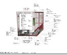 情景表紙付！オシャレな外構図面(Mサイズ)書きます 現役プランナー作成！150～250㎡の外構平面図パース図 イメージ2