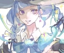 厚塗りでSNSで使えるイラスト描きます ご要望のキャラクターを安価で受けさせていただきます イメージ2