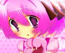 SNSアイコンの作成承ります 平成の萌え絵のような絵柄でSNSのアイコン作成を承ってます。 イメージ1