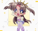 平成レトロな可愛いイラスト描きます アニメ塗りで懐かしさのある絵柄！ イメージ8