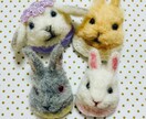羊毛フェルト世界に一つ小動物ペットブローチ作ります 羊毛フェルトで作製します。オンリーワンをあなたに^_^ イメージ10