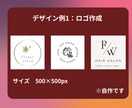 あなたの想いを形にするロゴデザインします 仮ロゴOK！丁寧なヒアリングで理想を形にします イメージ2