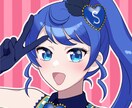 低コストで目を引くアイコンを描きます シンプルでコントラストのあるアニメ塗り風のイラストです イメージ3