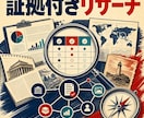 競合・市場を徹底分析し勝ち筋を提案します 根拠データから勝てる方向と次の一手を明確に イメージ2
