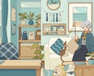 あなたの好きを詰め込んだ理想のお部屋を描きます サムネイル、配信背景、待機画面におすすめ！ イメージ8