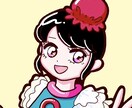 ちょっぴりレトロちっくな女の子のイラストを描きます 【ココナラ初制作、先着5名まで低価格キャンペーン】実施中！ イメージ4