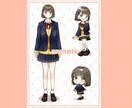イラスト描きます 雰囲気を形にするのが得意です。どの等身でも対応可能です！ イメージ2