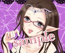 SNSのアイコンなどお描きいたします ご自身はもちろんっ、ご友人の方へのﾌﾟﾚｾﾞﾝﾄなどにも✩ イメージ3
