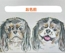 ペットの似顔絵描きます インクやラメ入り絵の具で描きます。犬・猫・鳥・爬虫類etc… イメージ2