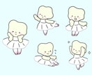 ゆるっとかわいいキャラクターを制作します より親しみやすさをプラスしたい方に！ イメージ4