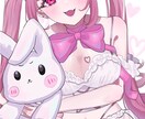 最短3日でかわいい女の子描きます 3日で納品可能！(別途料金有)かわいいイラストが得意です！ イメージ1