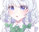 女の子のキャラクターイラストを描きます キラキラした透明感が得意です！寒色系はお任せください！ イメージ5