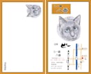 似顔絵名刺デザインします 似てる!似顔絵付きの名刺で受注率アップ イメージ5