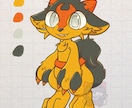 マスコット・ケモノキャラクターをデザインいたします 三面図あり！あなただけのオリジナルキャラクターを制作致します イメージ9