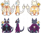 マスコット・ケモノキャラクターをデザインいたします 三面図あり！あなただけのオリジナルキャラクターを制作致します イメージ3
