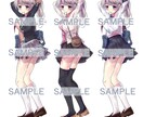 キャラクターの立ち絵を描かせていただきます 自分だけのオリジナルイラストが欲しい方へ イメージ3