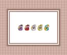 スタンプやバッジをドット絵で可愛く制作します 即日納品も可能です(๑°ㅁ°๑) イメージ3
