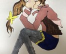 水彩で人物画・アイコン・インテリアなんでも描きます カジュアルでポップなマンガイラストです。 イメージ2