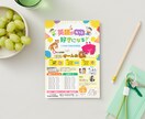 忙しいあなたに代わってチラシ作成いたします 納得のいくまで修正無制限で作成させていただきます！ イメージ5