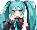 バストアップでイラストを描きます アイコン、サムネイル用などお好きにお使いください！ イメージ2