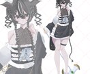 TRPG等に使える立ち絵を制作します 厚塗りタッチで可愛らしいイラストをお作りします♪ イメージ4