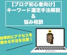 初心者向け！ブログ集客テクニックを教えます サイトにアクセスを集めるためのキーワード選定テクニック イメージ1