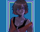 限定価格で綺麗なSNSアイコン描きます クールな中性的なキャラクターを描きます イメージ6