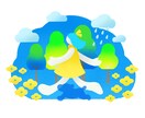 最安値！シンプルなビジネスイラスト制作しますます 商用可◎伝わりやすいタッチで幅広いジャンルに対応可能です！ イメージ1