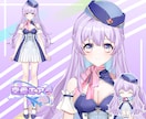 VTuber、ロゴ、ちびキャラ、全工程制作します 企業VTuber並み！満足いくまで修正無制限、著作権譲渡 イメージ5