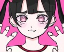 皆さんのSNSアカウントのアイコンを描きます 途中経過をみせその時点での修正を行うことが出来ます イメージ1