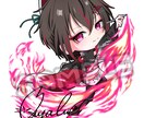 かっこかわいいSDキャラクターイラスト、制作します あなたのやりたいに寄り添います！ イメージ2