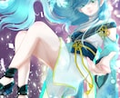 精霊・天使・あやかし――幻想世界を一枚に描きます 心に残る幻想風景と、魅力的な空想キャラクターをお届けします イメージ2