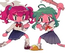 かわいいディフォルメのイラスト描きます かわいいディフォルメキャラクター専門！ イメージ1