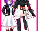 キラキラ可愛い立ち絵を制作いたします 歌ってみた、TRPG、キービジュアル等におすすめです！ イメージ2