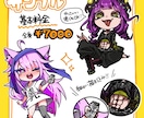 ポップで可愛い！デフォルメイラスト作成します ☆他とかぶらない個性的なイラスト☆ イメージ3