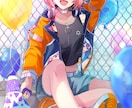 SNSアイコン、サムネイラストお描きいたします あなたの為のイラストお描き致します イメージ2