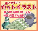 使いやすい！物のシンプルイラストかきます 納得いくまでラフ案出し、修正します！ イメージ1