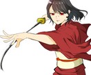 貴方好みのかっこいい・綺麗なイラストを描きます アイコン、動画等のサムネイル作成などに イメージ2