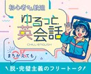 初学者 歓迎！伝わる英語力、話して伸ばします 失敗してOK！実践型フリートーク練習 イメージ1