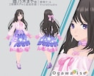 商用OK！VRoidでイラストから３Dを制作します 作った３DはVtuber、ゲーム、メタバース等に使用可能！ イメージ6