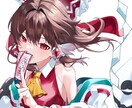 描写範囲オプションなし！自由な構図でお描きします 顔アップもバストアップも全身も自由自在！ イメージ3