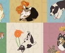 大切なペットのイラストを承ります イラストタッチは調節可能!記念や思い出に。 イメージ1