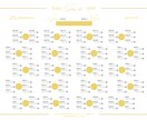 雑誌風プロフィールブックテンプレの席次表追加します ※他サービスの有料オプションサービス イメージ1