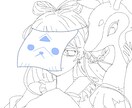 キラキラで可愛いイラスト描きます 貴方のイメージに添ったイラストをお描きします！ イメージ3